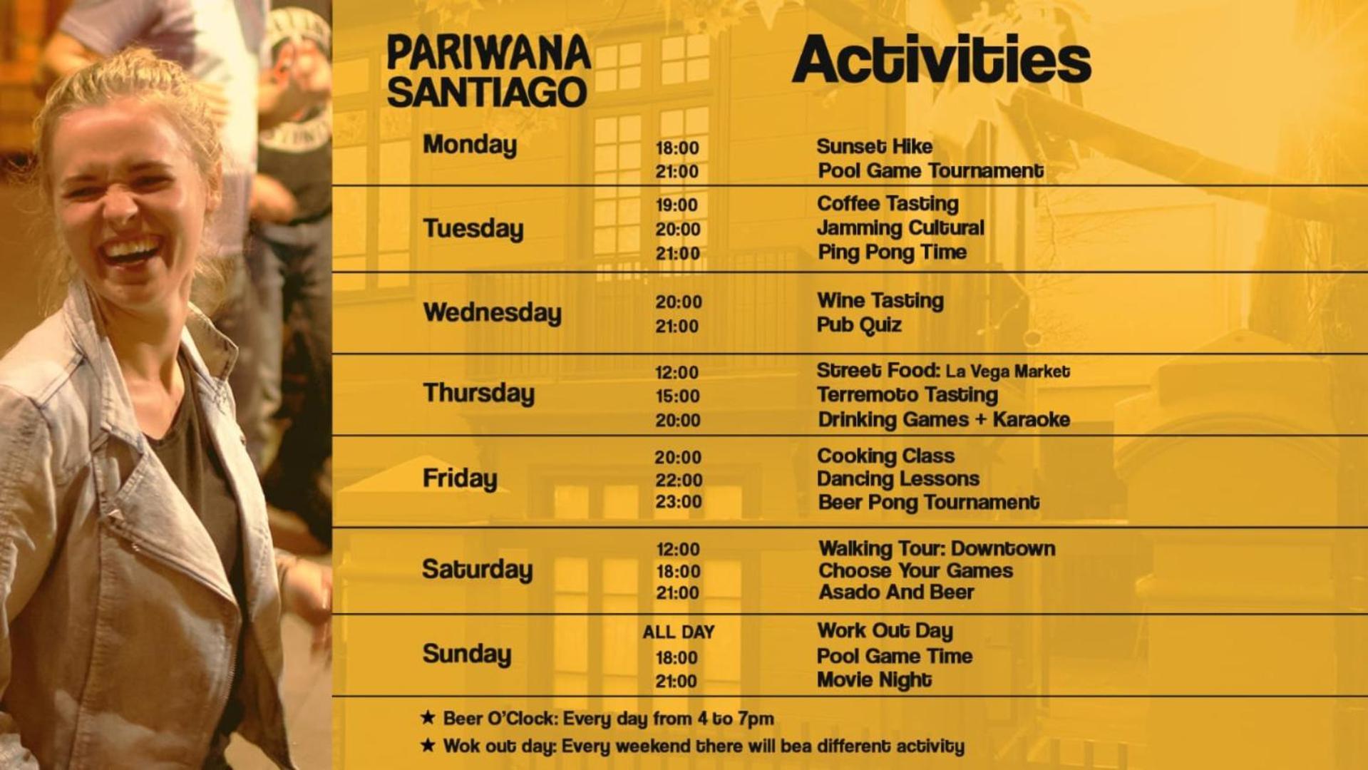 Pariwana Hostel Santiago (Adults Only) Eksteriør billede
